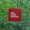 Red State Reboot sticker
