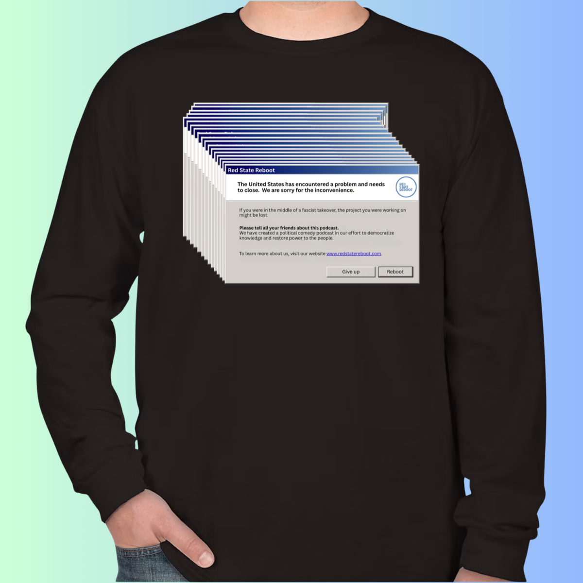 Computer Error Long Sleeve